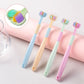 🔥[Achetez 1 Obtenez 5]🔥V-forme Brosse à dents trilatérale et brosse douce