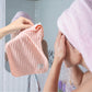 Serviette de Visage en Velours de Corail Ultra Douce et Absorbante