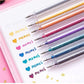 💥 Dernier jour ! Offre spéciale 🎁 Lot de stylos gel pailletés – Écriture fluide 🎨