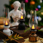 🔥 50% DE RÉDUCTION ! ✨Lampe à Kérosène Vintage LED avec Bougie Oscillante Électronique