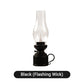 🔥 50% DE RÉDUCTION ! ✨Lampe à Kérosène Vintage LED avec Bougie Oscillante Électronique