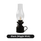 🔥 50% DE RÉDUCTION ! ✨Lampe à Kérosène Vintage LED avec Bougie Oscillante Électronique