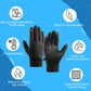 46% de Réduction – Gants Thermiques d'Hiver Tactiles, Coupe-Vent et Imperméables, Paume Antidérapante pour Vélo et Sport