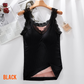 Débardeur Chaud avec Bordure en Dentelle et Soutien-gorge Intégré