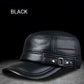 ✨Casquette de baseball chaude avec dessus plat en cuir de haute qualité💝
