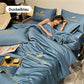 Linge de lit 4 pièces lavable et rafraîchissant