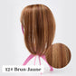 🔥50% de réduction🔥Topper de Cheveux Naturels avec Frange pour Femmes