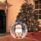 Boule décorative gonflable en PVC pour Noël en extérieur