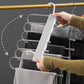 Cintres multiples peu encombrants pour pantalons
