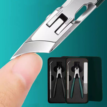 🔥 50% DE RÉDUCTION ! ✨ Modèle amélioré 2026 | Coupe-ongles à angle de 25° pour une coupe tout en confort