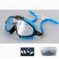 Masques de natation anti-brouillard pour enfants avec clip nasal et bouchons d'oreilles