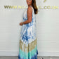 🔥ACHETEZ 2 ET OBTENEZ 8 % DE RÉDUCTION💝Robe longue Tye Dye