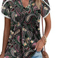 🔥👚【S-4XL】T-shirt imprimé à manches courtes pour femmes