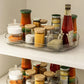 Organisateur Rotatif Transparent Multifonction pour la Cuisine