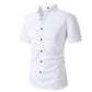 Chemise Habillée Extensible à Manches Courtes pour Hommes