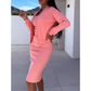 💎 62% DE RÉDUCTION – TEMPS LIMITÉ ! 💎 Ensemble Robe Bodycon à Bretelles Spaghetti & Veste Courte – 5 Couleurs, S-3XL, Tissu Extensible Doux 🌸👗