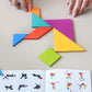 Puzzle Magnétique en Bois pour Enfants