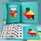 Puzzle Magnétique en Bois pour Enfants