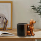 Tasse créative en forme de teckel pour décoration