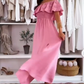 Women’s Stylish Off-Shoulder Ankle Length Dress