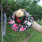 Chapeau éventail en bambou à la mode