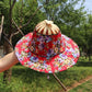 Chapeau éventail en bambou à la mode