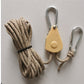 🔥50% DE RÉDUCTION🪢Tente fixe réglable portable - Corde de camping à poulie à dégagement rapide haute résistance🌳 (4 pièces/ensemble)