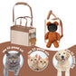 Sac de transport portable et mignon pour animaux de compagnie