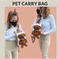 Sac de transport portable et mignon pour animaux de compagnie