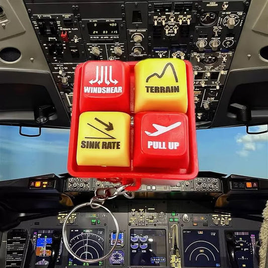 Simulateur de Son d’Alerte d'Aviation avec Porte-clés