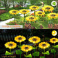 Lampes solaires à LED pour jardin en forme de tournesol🌻