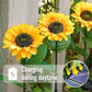 Lampes solaires à LED pour jardin en forme de tournesol🌻