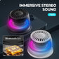 Mini Enceinte Bluetooth Magnétique avec Lumière RGB