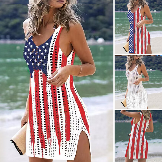 Cache-Maillot de Bain Ajouré pour Femme