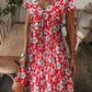 ✨2025 Hot Sale⌛Robe longue élégante à col en V et imprimé floral pour femmes