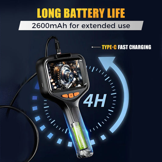 Endoscope HD étanche avec éclairage LED
