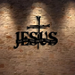 Décoration Murale Croix « La Vérité de Jésus » en Métal
