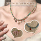 Collier de Clavicule Rétro Superposé à Couches pour Femme