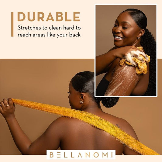 🔥Vente à chaud ✨Éponge Africaine Exfoliante(au citron curcuma et à l'acide kojique savon brighetning )