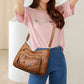 Sac à bandoulière simple à multiples poches pour femme