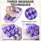Rouleau de massage portable double pour les pieds