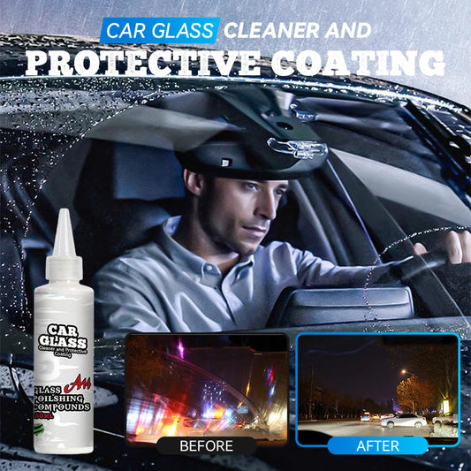 Nettoyant et revêtement protecteur pour vitres de voiture