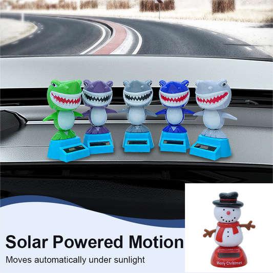 Jouets de tableau de bord de voiture à énergie solaire