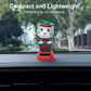 Jouets de tableau de bord de voiture à énergie solaire