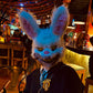 Masque d’Halloween Effrayant en Peluche – Lapin ou Ours Ensanglanté