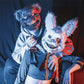Masque d’Halloween Effrayant en Peluche – Lapin ou Ours Ensanglanté