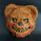 Masque d’Halloween Effrayant en Peluche – Lapin ou Ours Ensanglanté