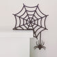 Décoration Halloween pour Porte et Mur en Forme d’Araignée