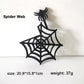 Décoration Halloween pour Porte et Mur en Forme d’Araignée