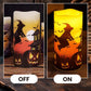 3 Pièces Bougies LED Sans Flamme pour Halloween à Piles